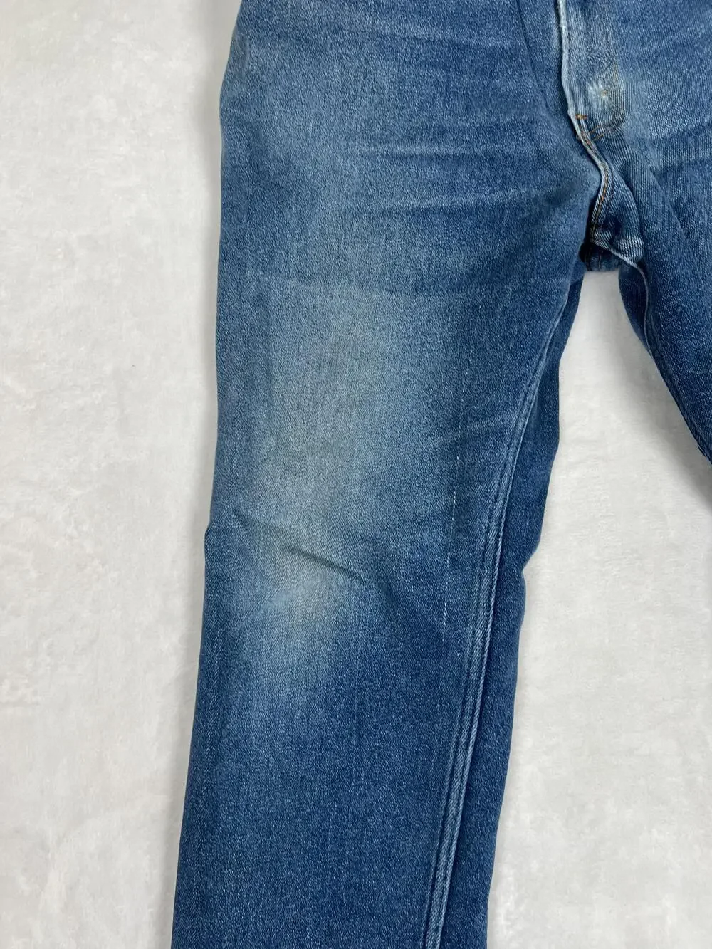 Vintage Levi's Action Jeans Mens 36x30 Blue Straight Denim Orange Tab USA Made